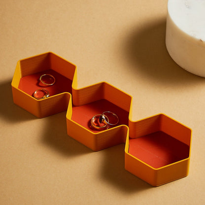 Honeycomb trinket tray