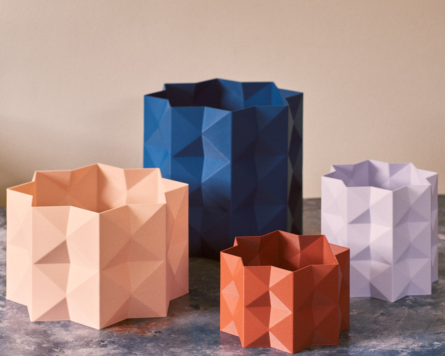 Origami Planter - 3 section