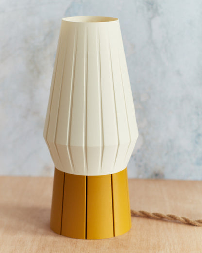 Recycled Mid-Century lamp