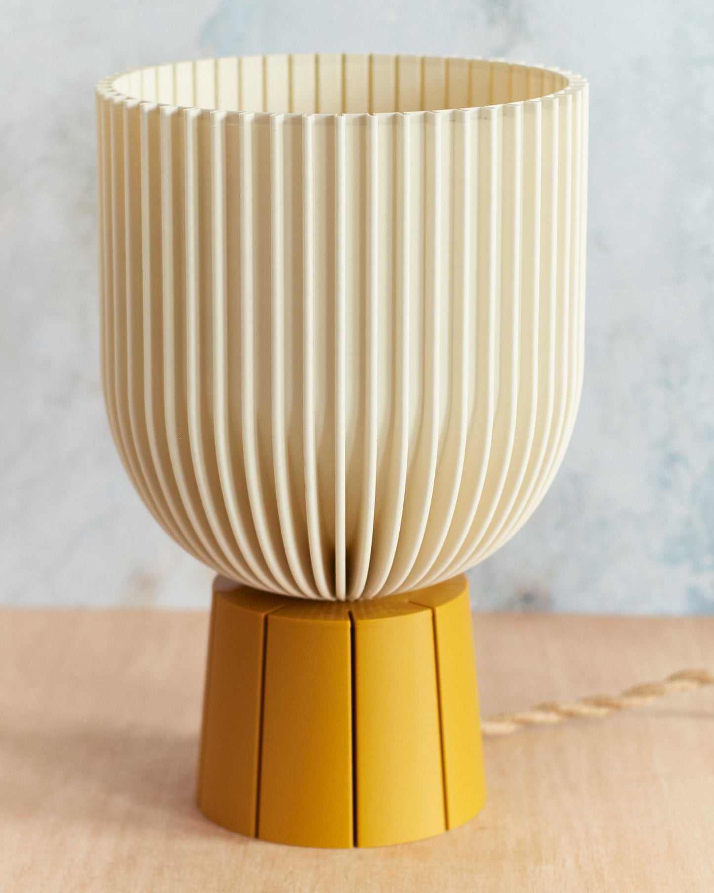 Recycled Bell lampshade