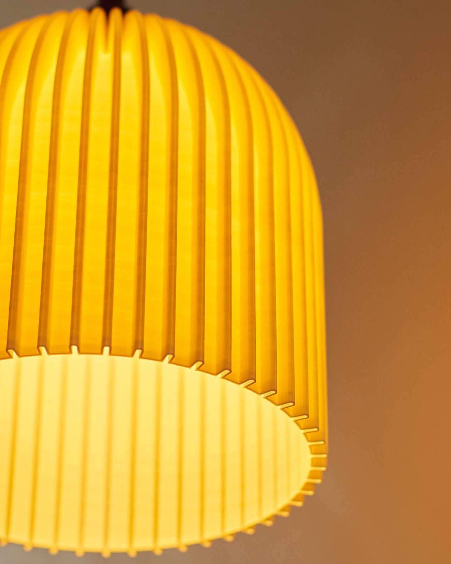 Recycled Bell lampshade