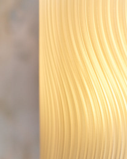 Recycled Wave lampshade