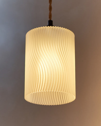 Recycled Wave lampshade