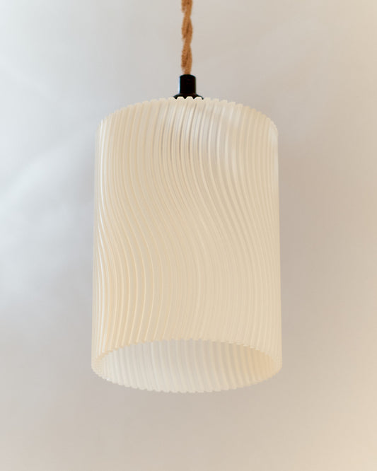 Recycled Wave lampshade