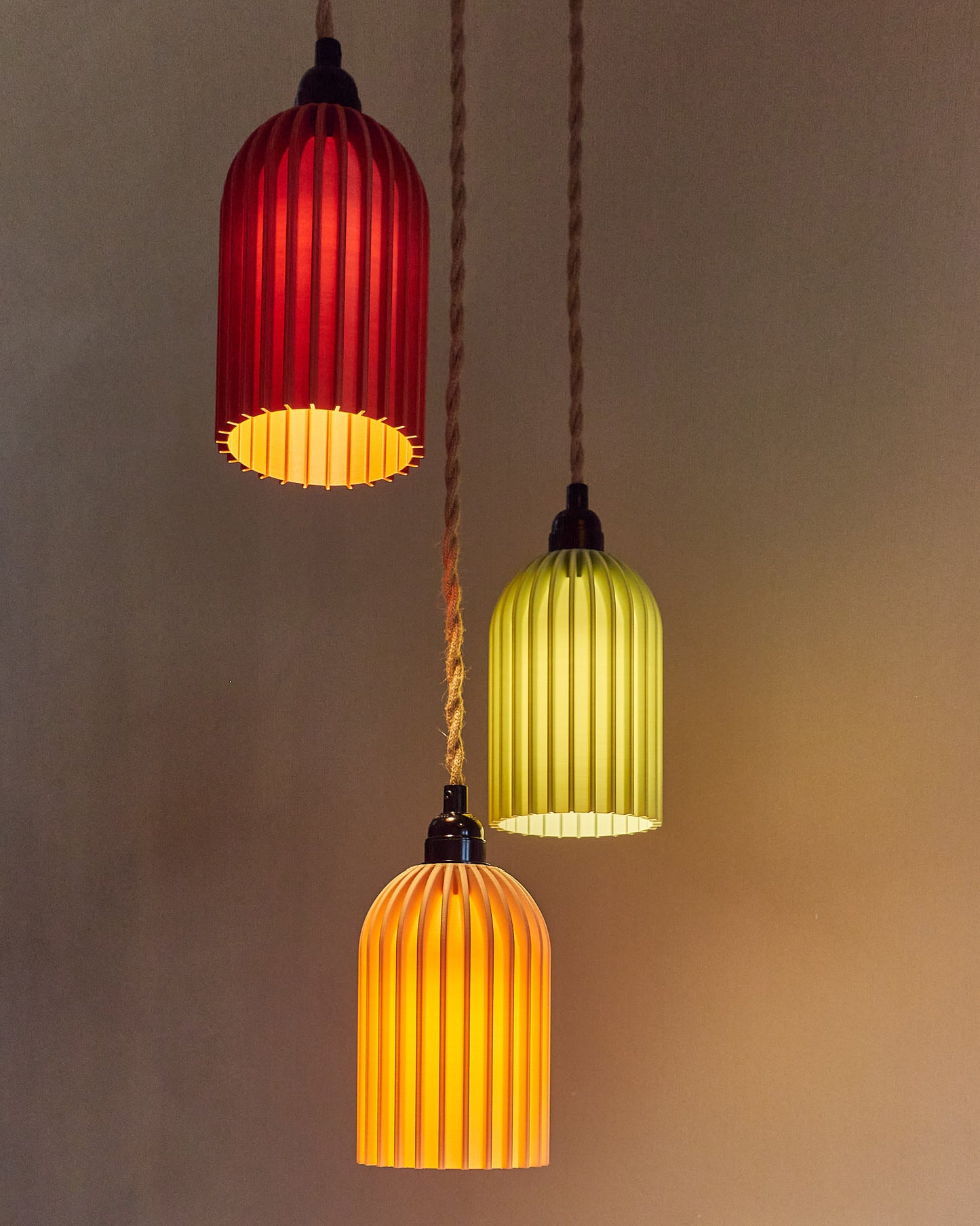 Recycled Small Bell lampshade