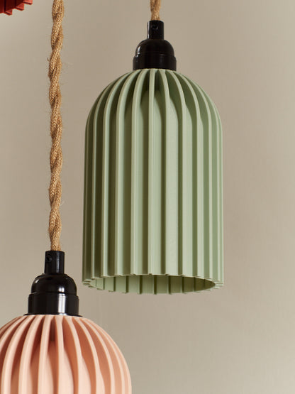 Recycled Small Bell lampshade